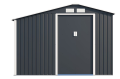 Záhradný domček LUKE A, 195 x 278 x 127 cm, sivý