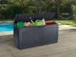 Záhradný úložný box HOLLYWOOD 270 L - grafit