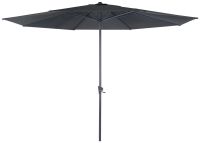 ROJAPLAST Slnečník štandard, 4 m, sivý