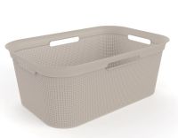 BRISEN Koš na bielizeň, 41 l, plast, cappuccino